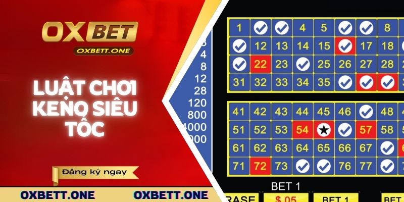 Luật chơi keno bản siêu tốc